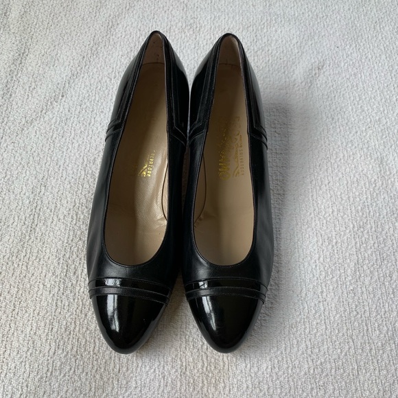 Salvatore Ferragamo Shoes - SALVATORE FERRAGAMO black patent leather